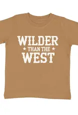 Sweet Wink Wilder Than The West Short Sleeve T-Shirt Mocha