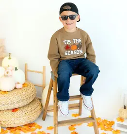 Sweet Wink Tis the Season Pumpkin Patch Sweatshirt Mocha