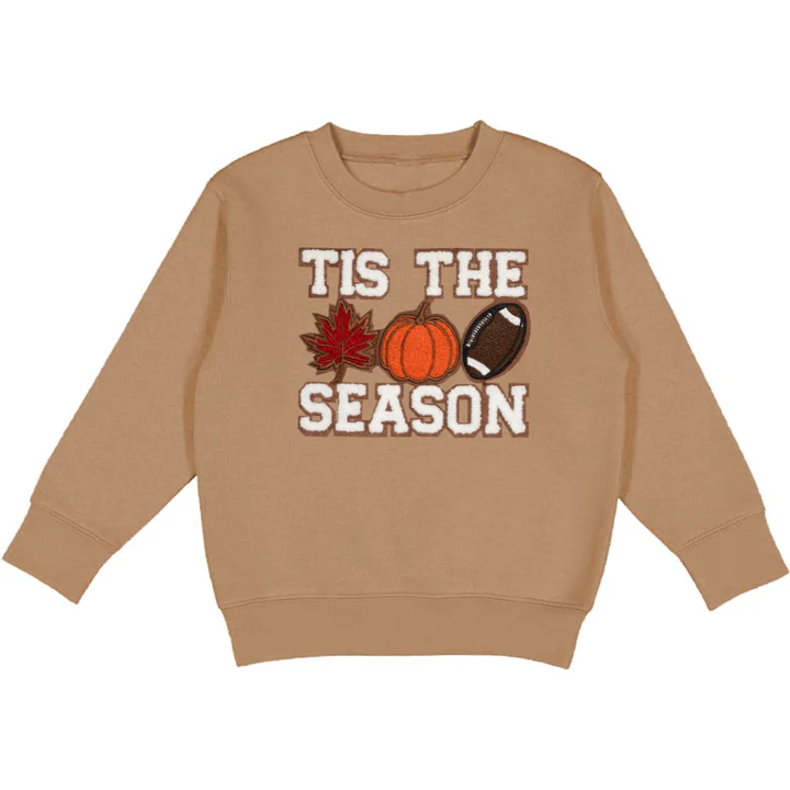 Sweet Wink Tis the Season Pumpkin Patch Sweatshirt Mocha