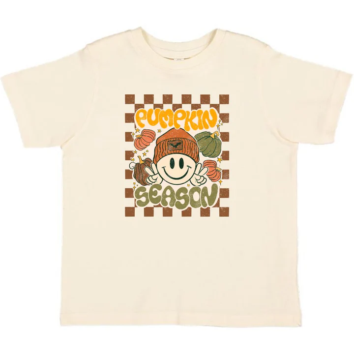 Sweet Wink Pumpkin Season Short Sleeve T-Shirt Natural