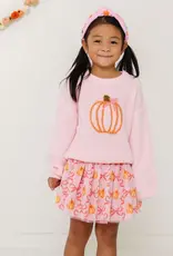 Sweet Wink Coquette Pumpkin Knit Sweater