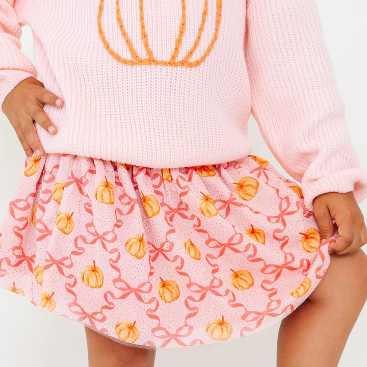 Sweet Wink Pumpkin Trellis Tutu