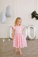 Ollie Jay Olivia Halloween Dress in Floral Ghosts