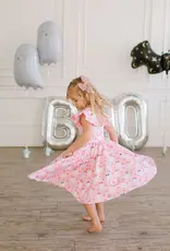 Ollie Jay Olivia Halloween Dress in Floral Ghosts