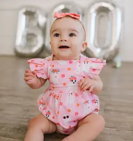 Ollie Jay Emmy Halloween Bubble in Floral Ghosts