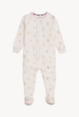 Magnetic  Me Pink Baby Beats Modal Footie