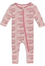 Kickee Pants Print Convertible Coverall Baby Rose Fair Carousel