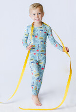 Kickee Pants Print Long Sleeve Pajama Set Stormy Sea Fall Fair