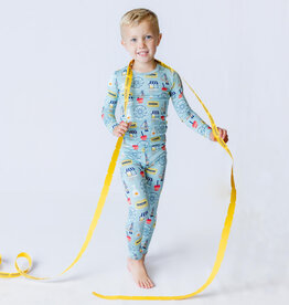 Kickee Pants Print Long Sleeve Pajama Set Stormy Sea Fall Fair