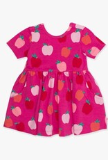 RuffleButts + RuggedButts Short Sleeve Knit Twirl Dress