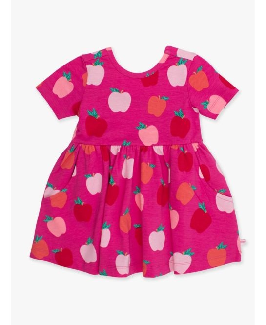 RuffleButts + RuggedButts Short Sleeve Knit Twirl Dress