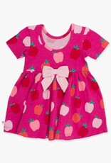 RuffleButts + RuggedButts Short Sleeve Knit Twirl Dress