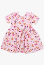 RuffleButts + RuggedButts Short Sleeve Knit Twirl Dress