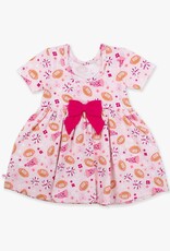RuffleButts + RuggedButts Short Sleeve Knit Twirl Dress