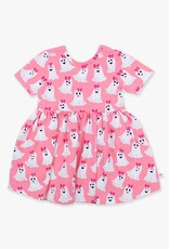 RuffleButts + RuggedButts Short Sleeve Knit Twirl Dress
