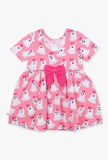 RuffleButts + RuggedButts Short Sleeve Knit Twirl Dress