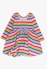 RuffleButts + RuggedButts Knit Long Sleeve Twirl Dress