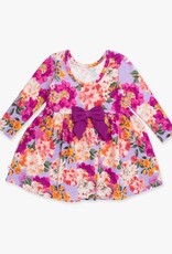 RuffleButts + RuggedButts Knit Long Sleeve Twirl Dress