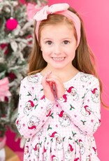 RuffleButts + RuggedButts Knit Long Sleeve Twirl Dress