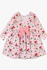 RuffleButts + RuggedButts Knit Long Sleeve Twirl Dress