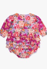 RuffleButts + RuggedButts Woven Long Sleeve Bubble Romper