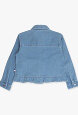 RuffleButts + RuggedButts Stretch Denim Ruffle Jacket