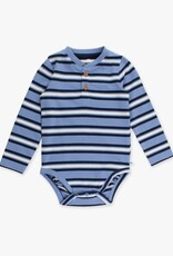 RuffleButts + RuggedButts Knit Long Sleeve 2-Button Henley Bodysuit