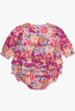 RuffleButts + RuggedButts Woven Long Sleeve Bubble Romper