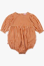 RuffleButts + RuggedButts Woven Long Sleeve Bubble Romper