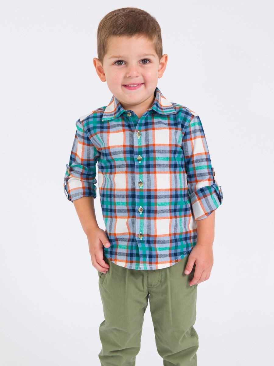 RuffleButts + RuggedButts Long Sleeve Button Down