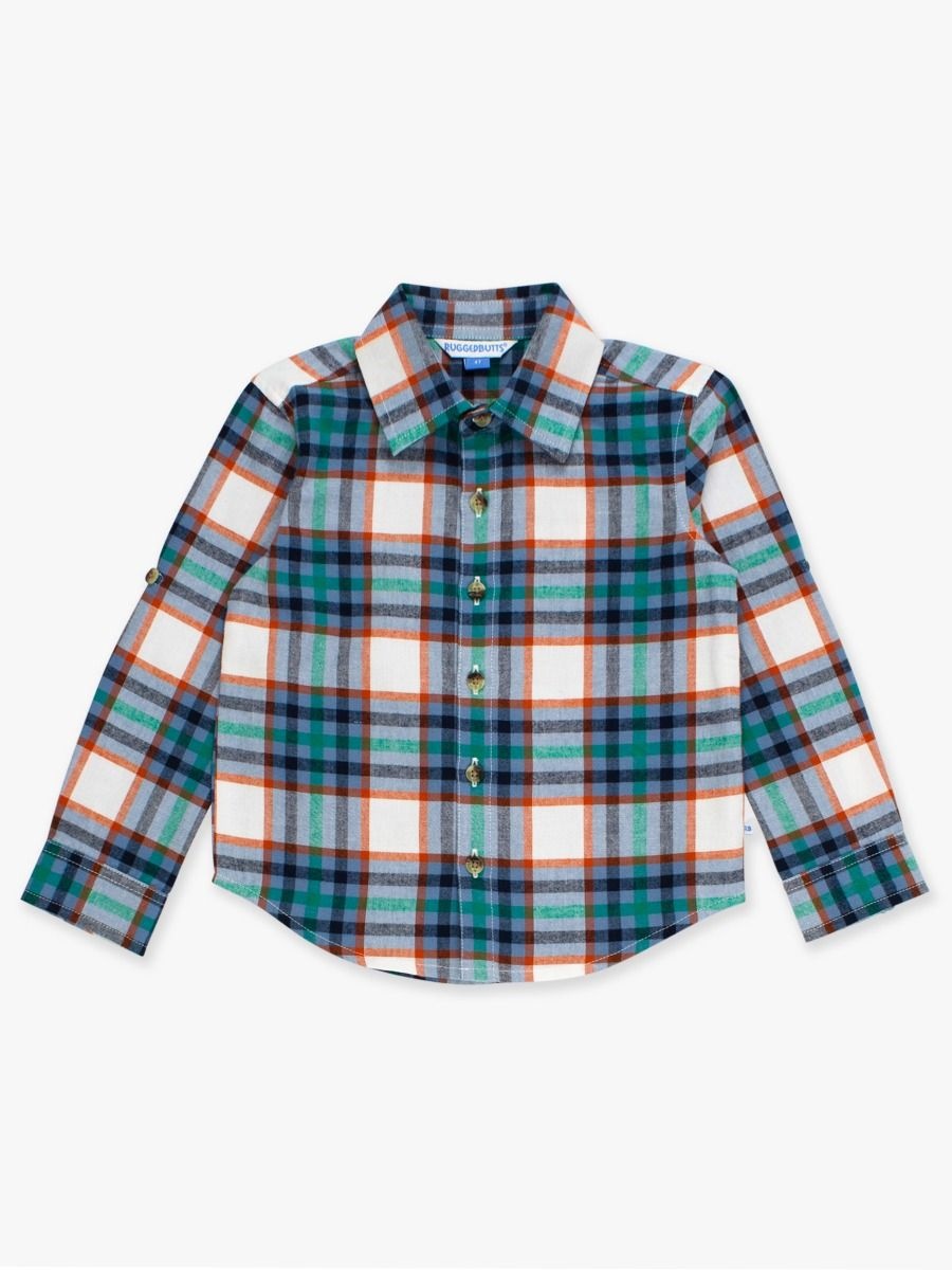 RuffleButts + RuggedButts Long Sleeve Button Down