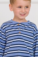 RuffleButts + RuggedButts Knit Long Sleeve Henley Tee