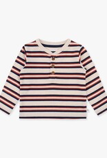 RuffleButts + RuggedButts Knit Long Sleeve Henley Tee