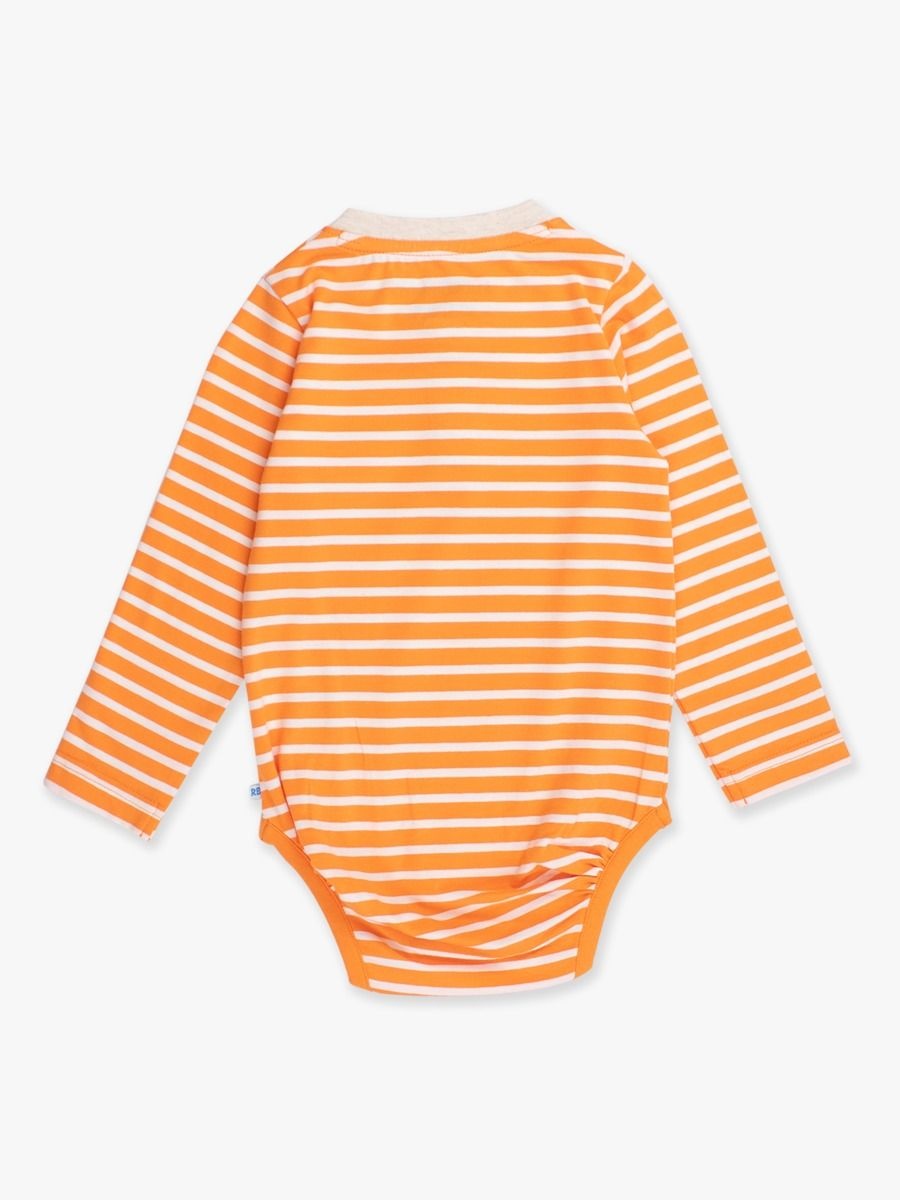 RuffleButts + RuggedButts Knit Long Sleeve Embroidered Henley Bodysuit