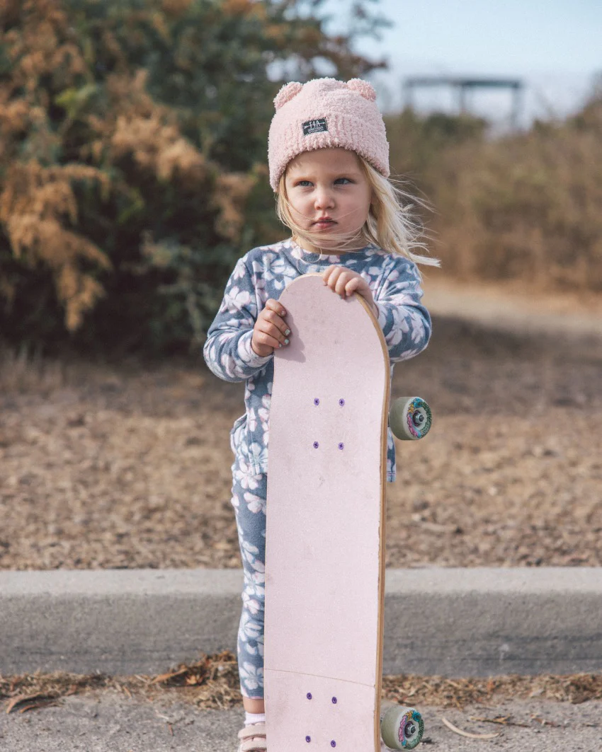 Feather 4 Arrow Wilde Plush Beanie Pale Rose, INFANT OS