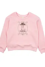 Feather 4 Arrow Cowgirl Oversized Sweatshirt Pale Rose