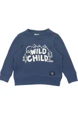 Feather 4 Arrow Wild Child Hacci Pullover Crown Blue