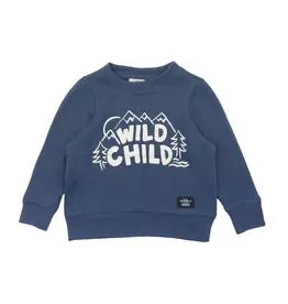 Feather 4 Arrow Wild Child Hacci Pullover Crown Blue