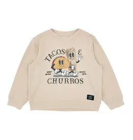 Feather 4 Arrow Tacos Hacci Pullover Stone