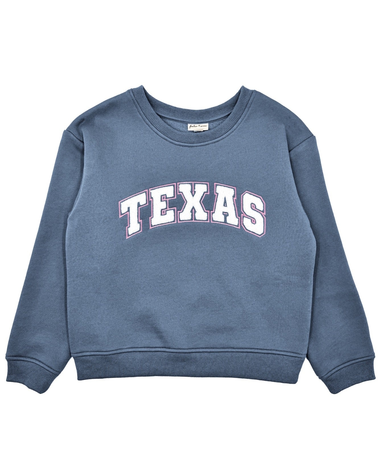 Feather 4 Arrow Texas Oversized Sweatshirt Dusty Blue