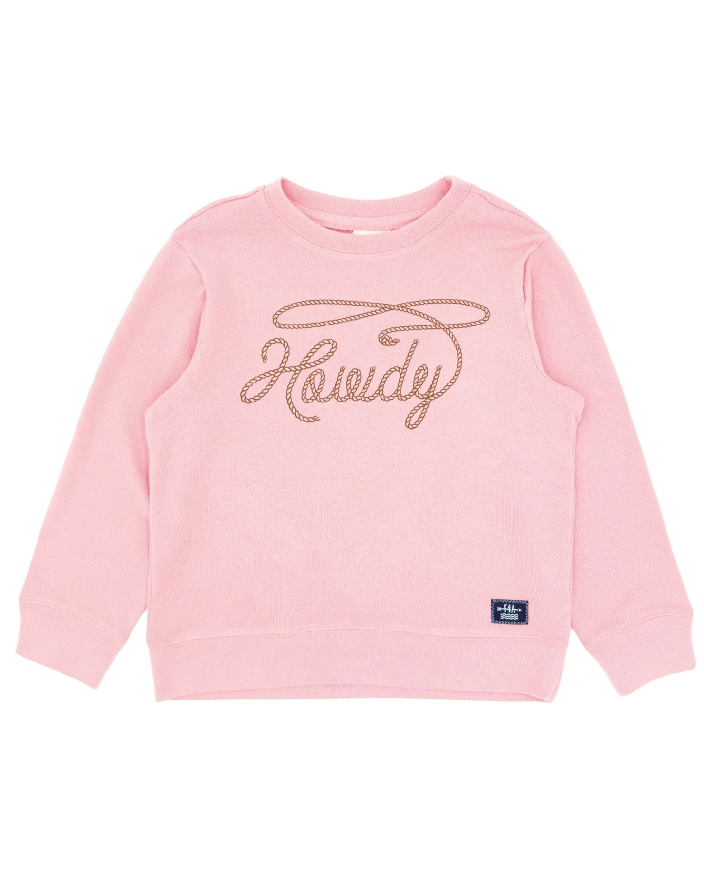 Feather 4 Arrow Howdy Hacci Pullover Crystal Rose