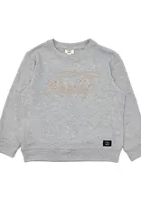 Feather 4 Arrow Rowdy Hacci Pullover Heather Grey