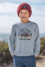 Feather 4 Arrow Dirt Road Hacci Pullover Heather Grey