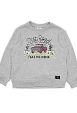 Feather 4 Arrow Dirt Road Hacci Pullover Heather Grey