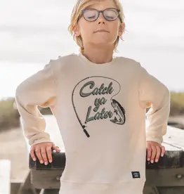 Feather 4 Arrow Catch Ya Later Hacci Pullover Stone