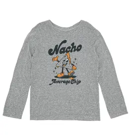 Feather 4 Arrow Nacho LS Tee Heather Grey