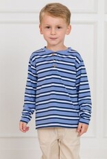 RuffleButts + RuggedButts Knit Long Sleeve Henley Tee
