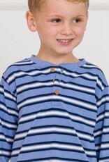 RuffleButts + RuggedButts Knit Long Sleeve Henley Tee