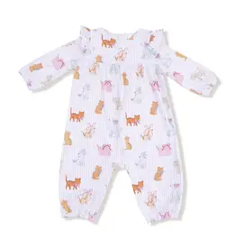 Angel Dear Ruffle Sleeve Romper Fancy Pets