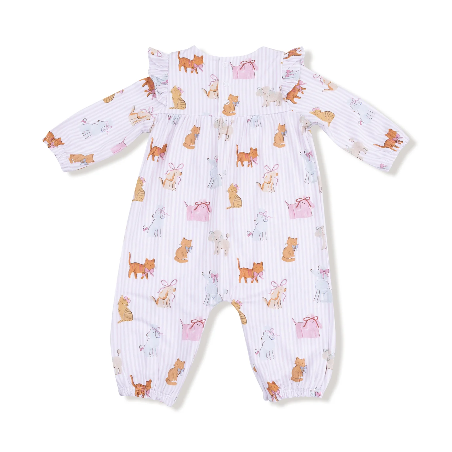 Angel Dear Ruffle Sleeve Romper Fancy Pets